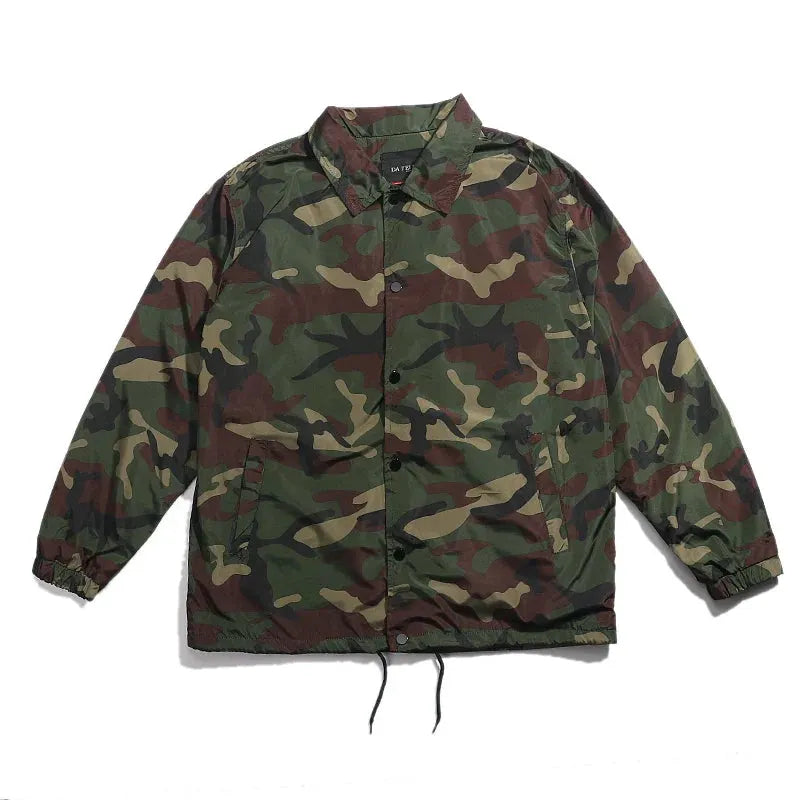 Lightweight Fashion Mens Nylon Windbreaker Jackets Trainning Casual Sportswear Outwear Outdoor Coaches Jacket for Men by Vimost Shop