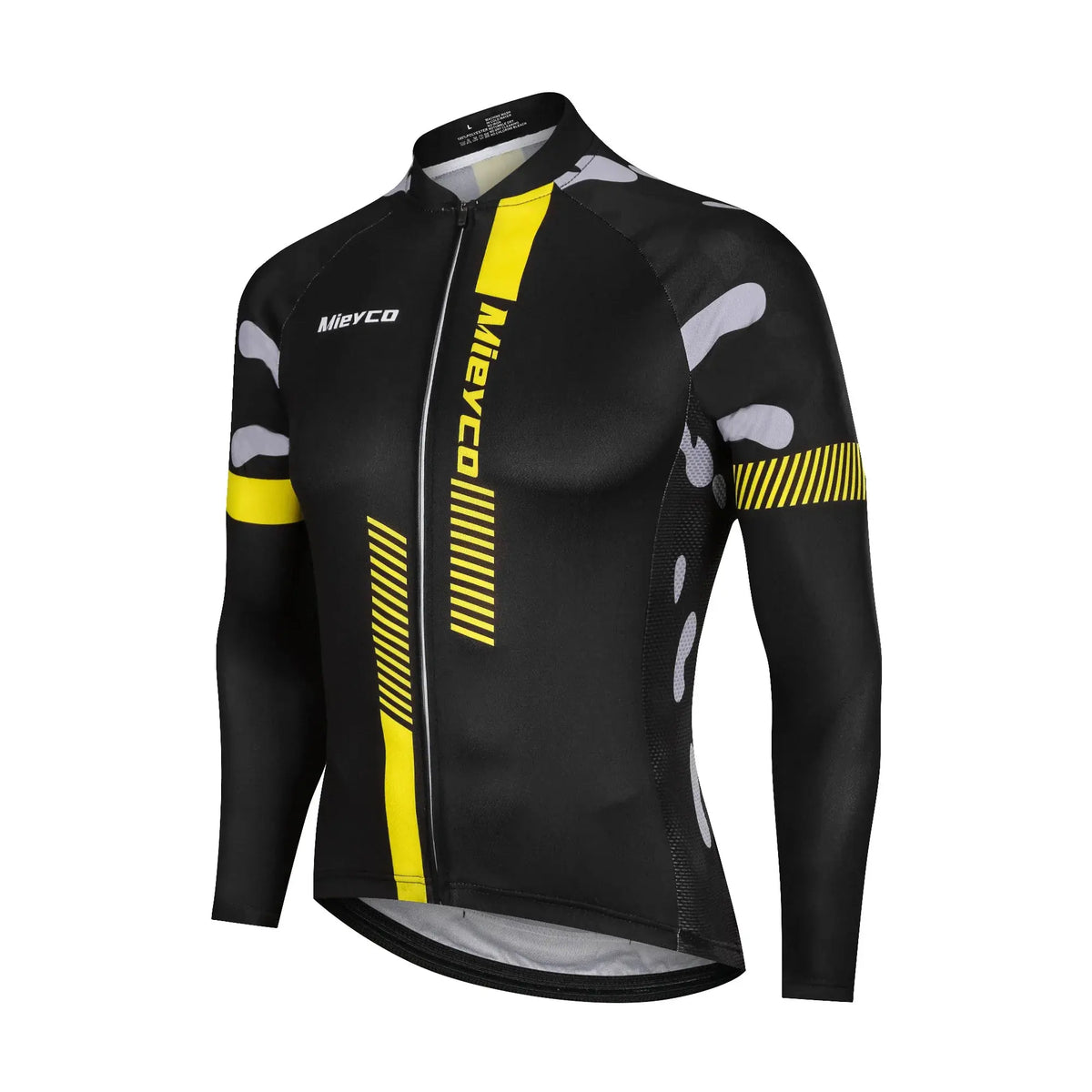 Mens Cycling Jersey Long Sleeve High Elastic for Spring Autumn Bike Riding and Outdoor Sports by Vimost Shop