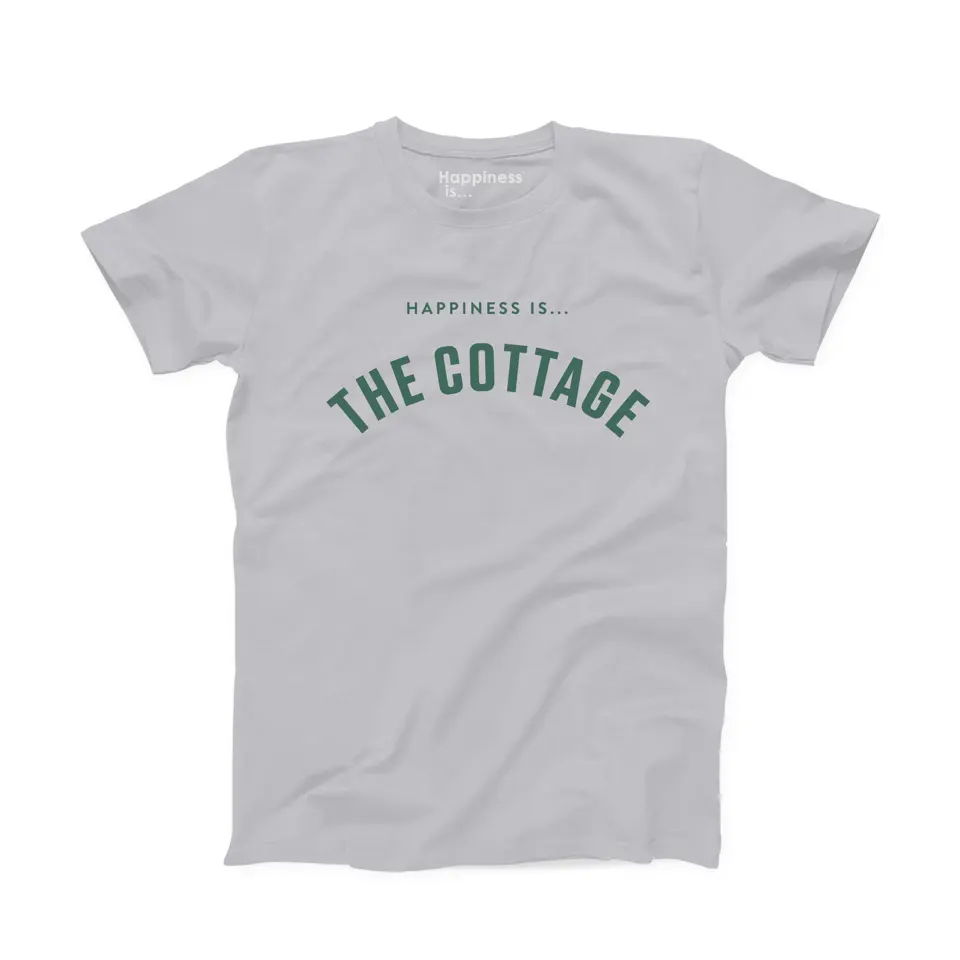 Women's Cottage T-Shirt, Grey by Cottage Collection