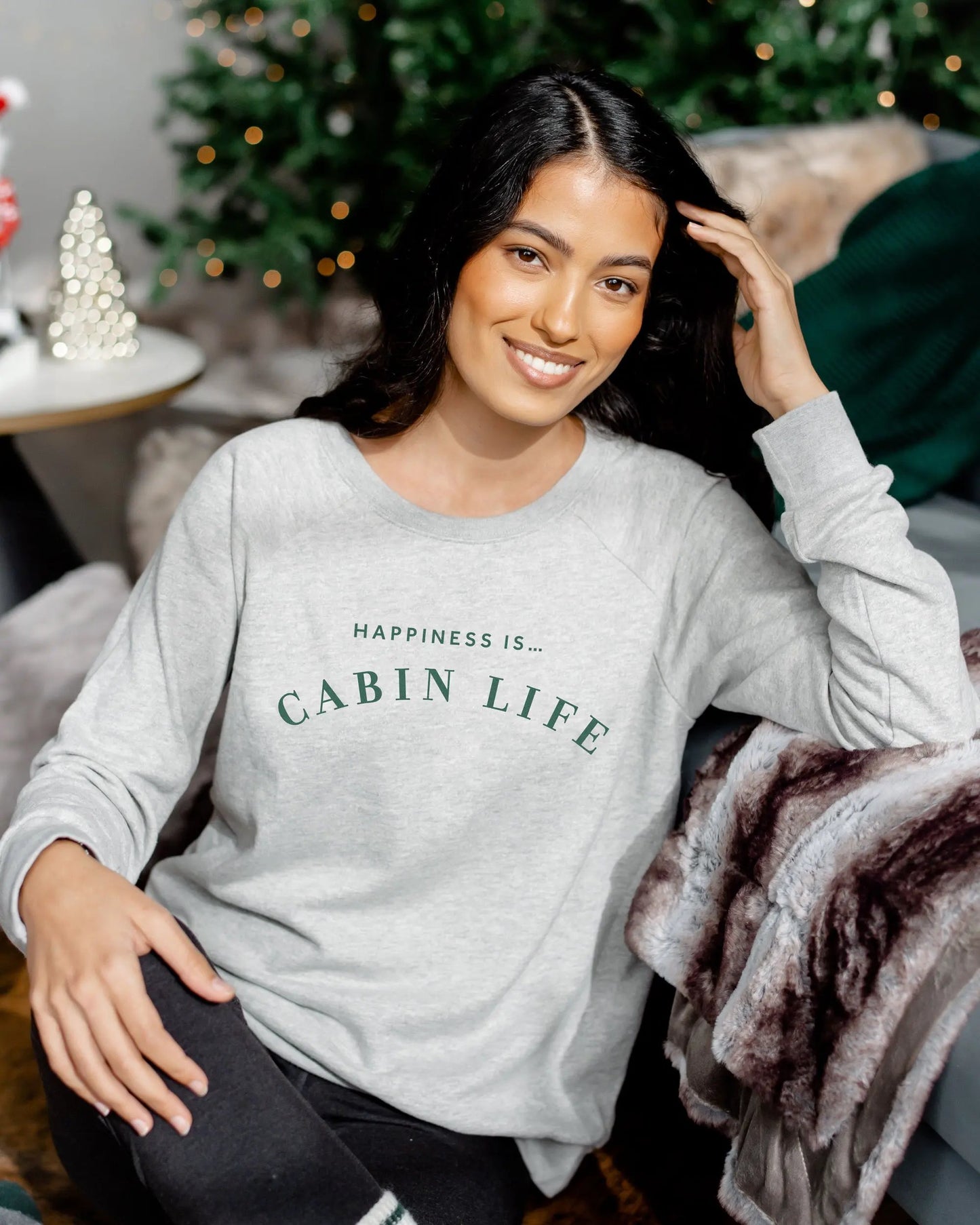 Women's Cabin Crew Sweatshirt, Heather Grey by Life Collection
