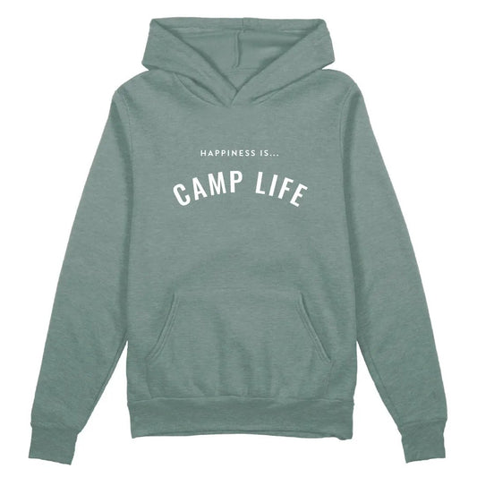 Unisex Camp Life Hoodie, Sage by Cottage Collection