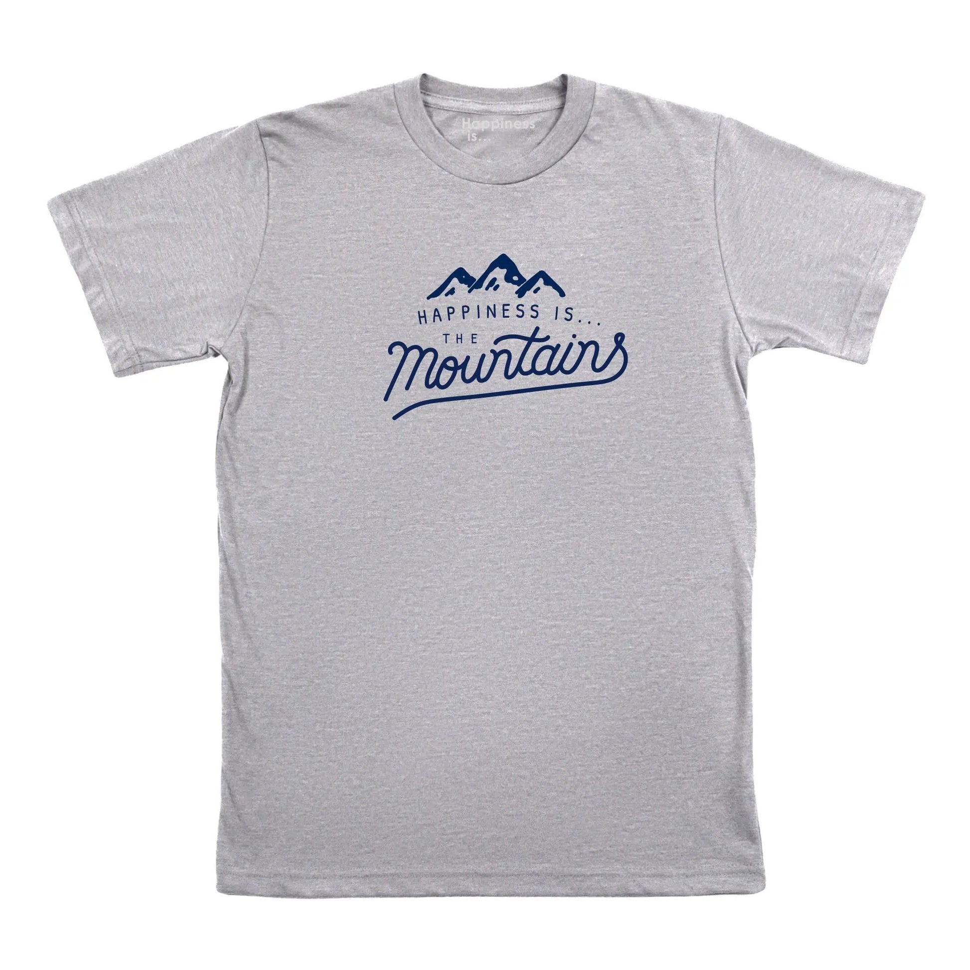 Men's Mountains T-shirt, Heather Grey by Mountain Collection