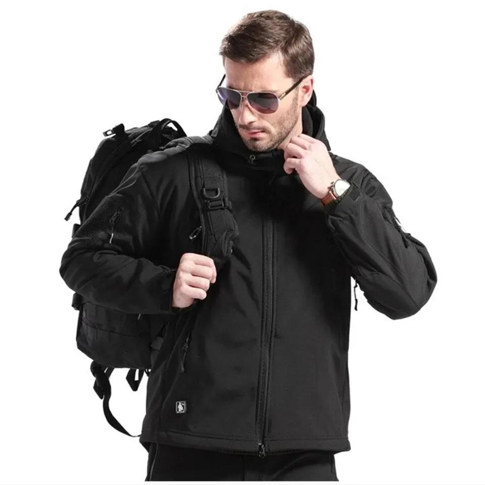 New TAD Gear Tactical Softshell Camouflage Outdoor HIiking Jacket Men Army Sport Waterproof Hunting Clothes Military Jacket by Vimost Shop