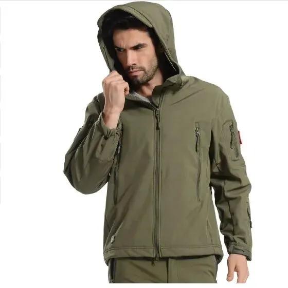 New TAD Gear Tactical Softshell Camouflage Outdoor HIiking Jacket Men Army Sport Waterproof Hunting Clothes Military Jacket by Vimost Shop