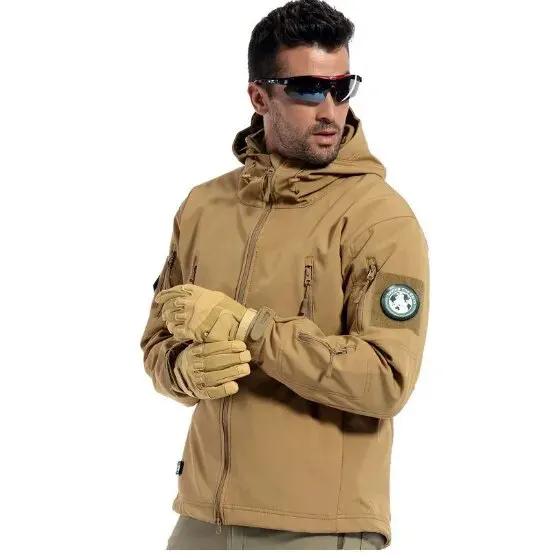 New TAD Gear Tactical Softshell Camouflage Outdoor HIiking Jacket Men Army Sport Waterproof Hunting Clothes Military Jacket by Vimost Shop
