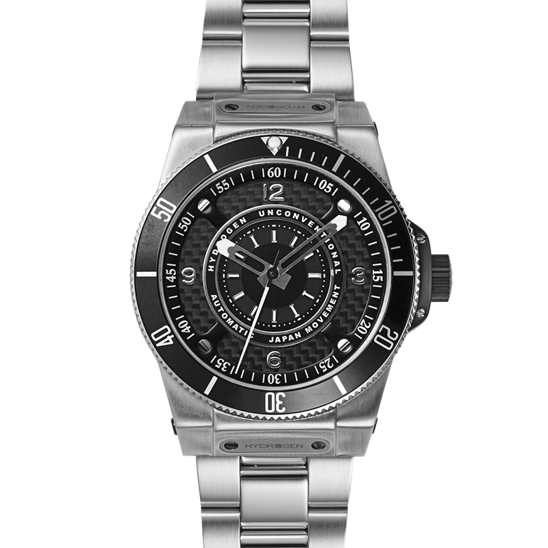 Sportivo Silver Black Bracelet by Ruby Alcestis