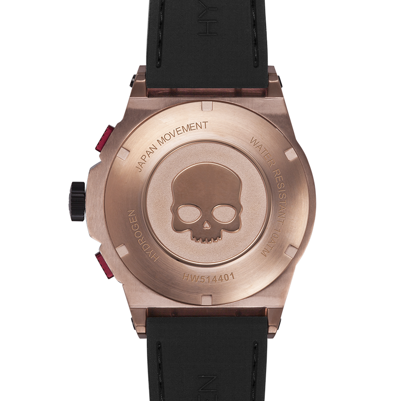 Otto Chrono Black Rose Gold by Ruby Alcestis