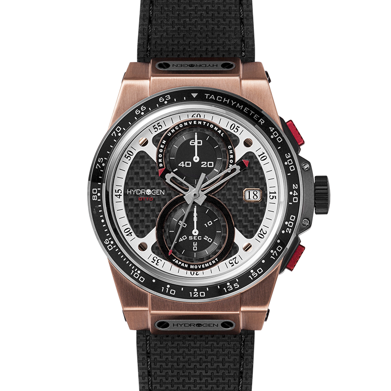 Otto Chrono Black Rose Gold by Ruby Alcestis