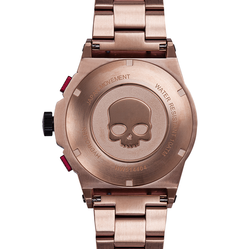 Otto Chrono All Rose Gold Bracelet by Ruby Alcestis