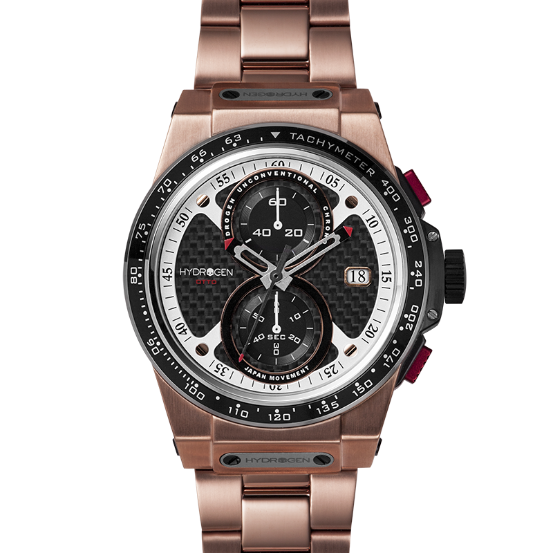 Otto Chrono All Rose Gold Bracelet by Ruby Alcestis