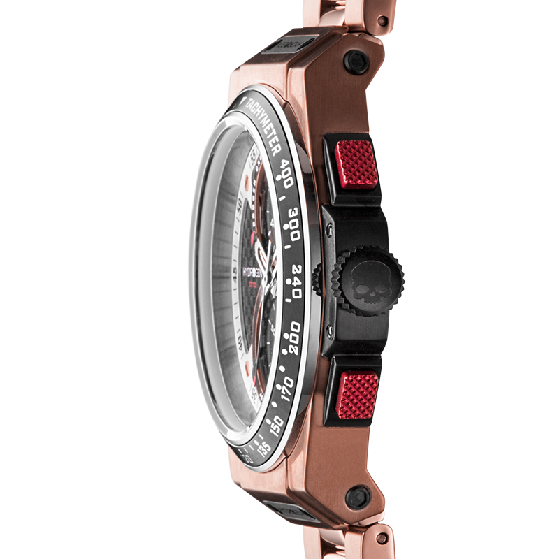Otto Chrono All Rose Gold Bracelet by Ruby Alcestis