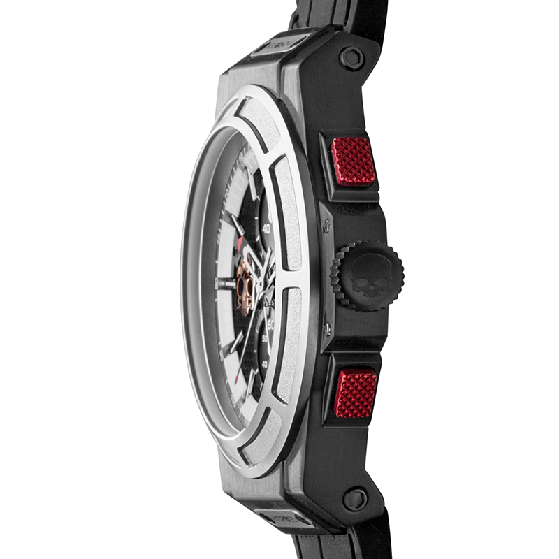 Otto Chrono Silver Matt Black by Ruby Alcestis