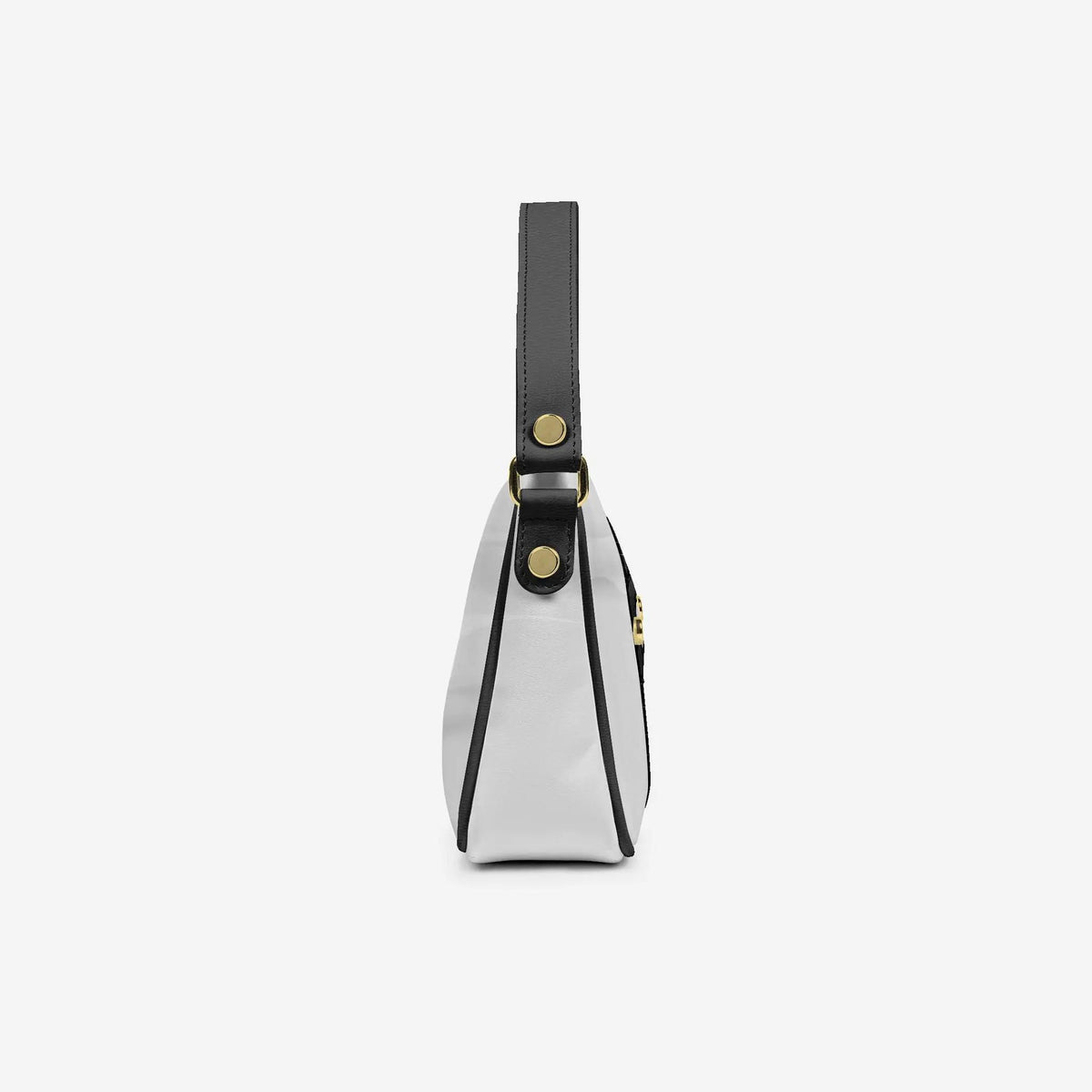 Handbag BYMANYC ® New York – Couture Vegan Vertical Band in Midnight Gold by BYMANYC ® New York