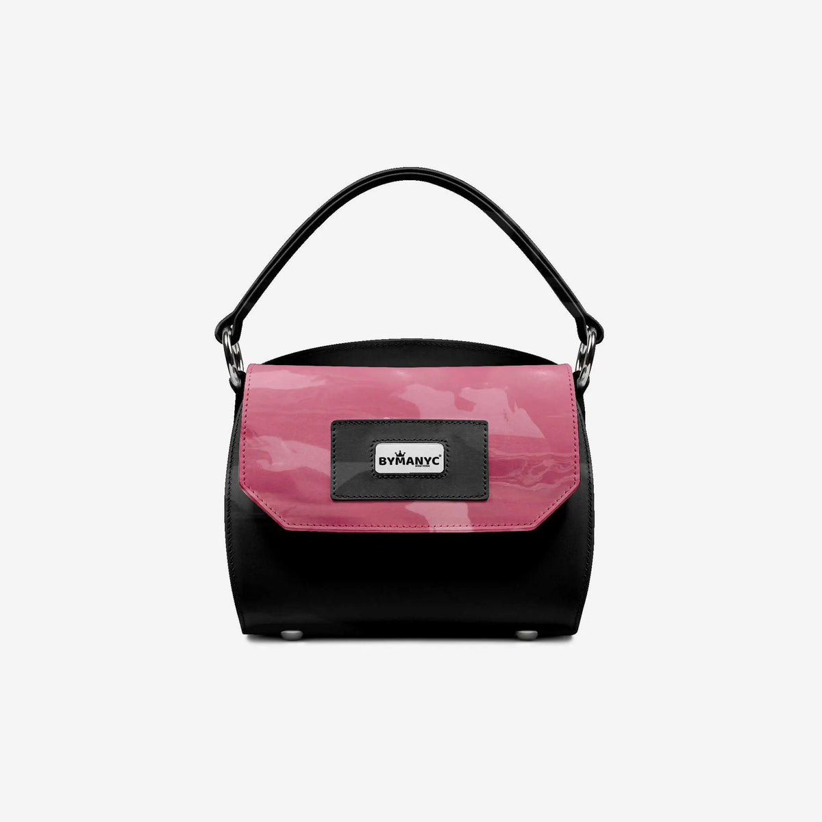 Handbag BYMANYC ® New York – Vegan Couture Trunk Mini in Manhattan Black by BYMANYC ® New York
