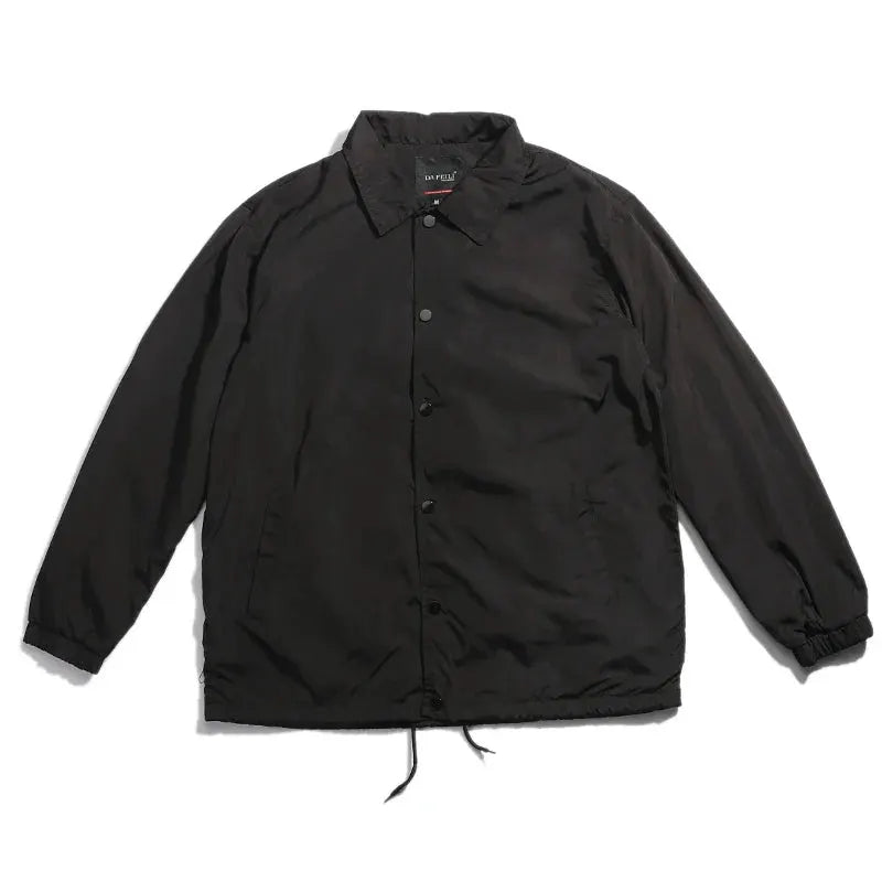 Lightweight Fashion Mens Nylon Windbreaker Jackets Trainning Casual Sportswear Outwear Outdoor Coaches Jacket for Men by Vimost Shop