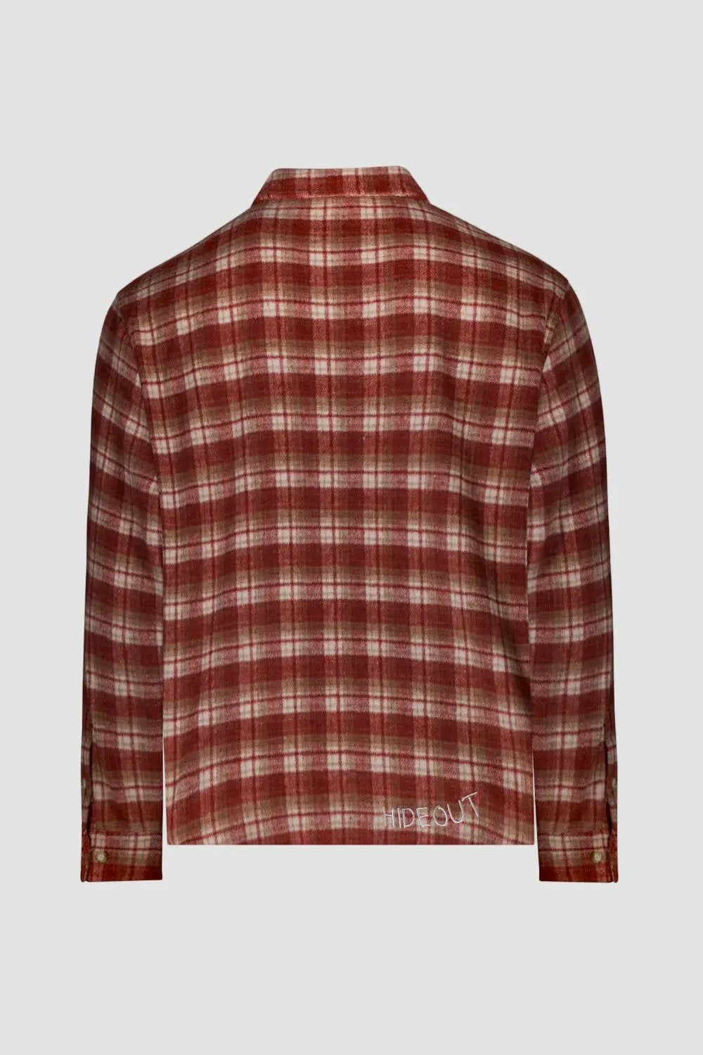 Heart Plaid Flannel Shirt by Hideout