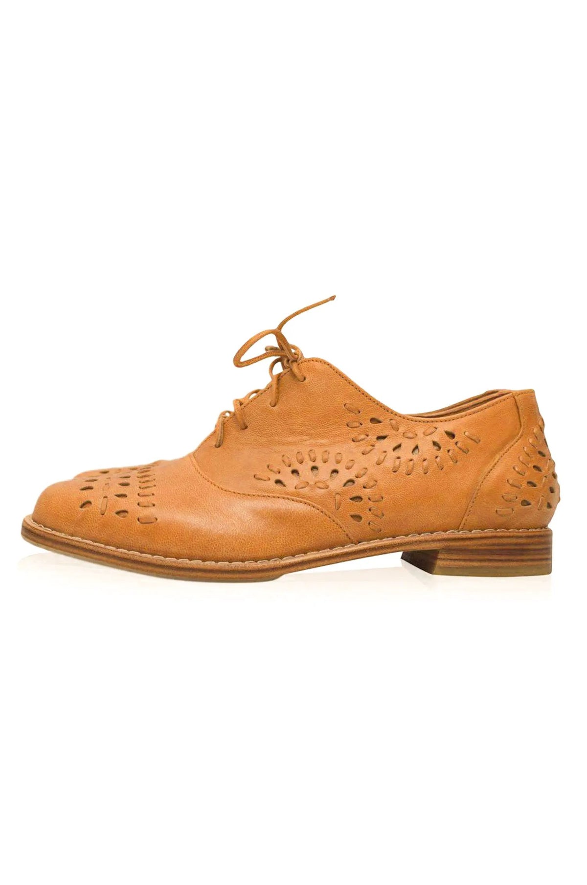 Heartbreak Leather Oxfords (Sz. 5) by ELF