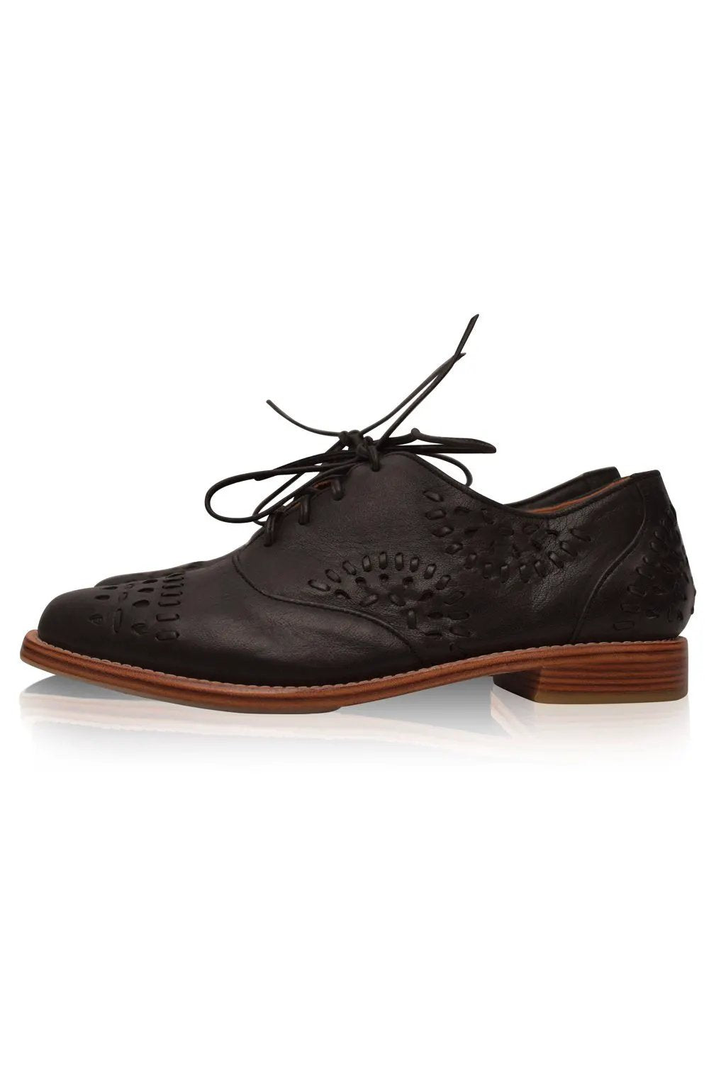 Heartbreak Leather Oxfords by ELF