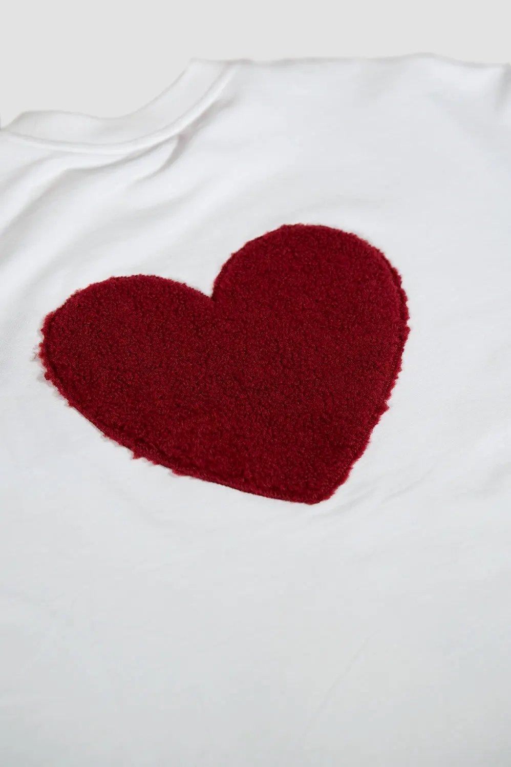 Hi Heart Chenille T-Shirt by Hideout