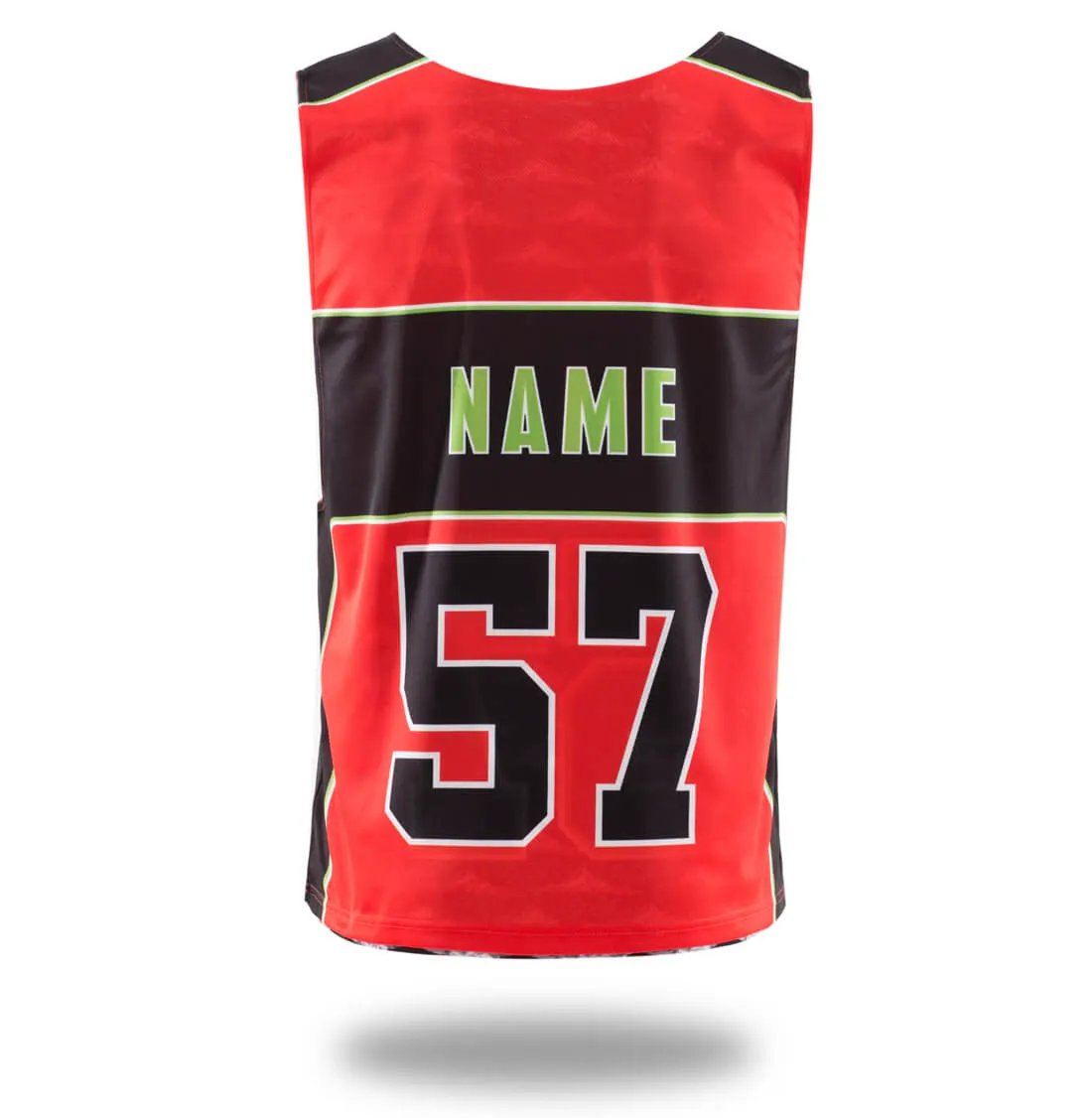 Custom Red Hills Lacrosse Pinnies and Shorts by Vimost Sportswear