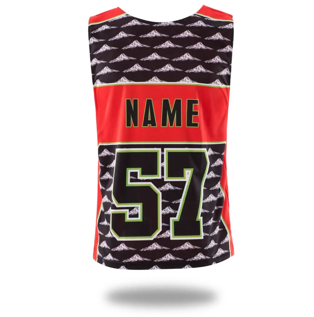 Custom Red Hills Lacrosse Pinnies and Shorts by Vimost Sportswear