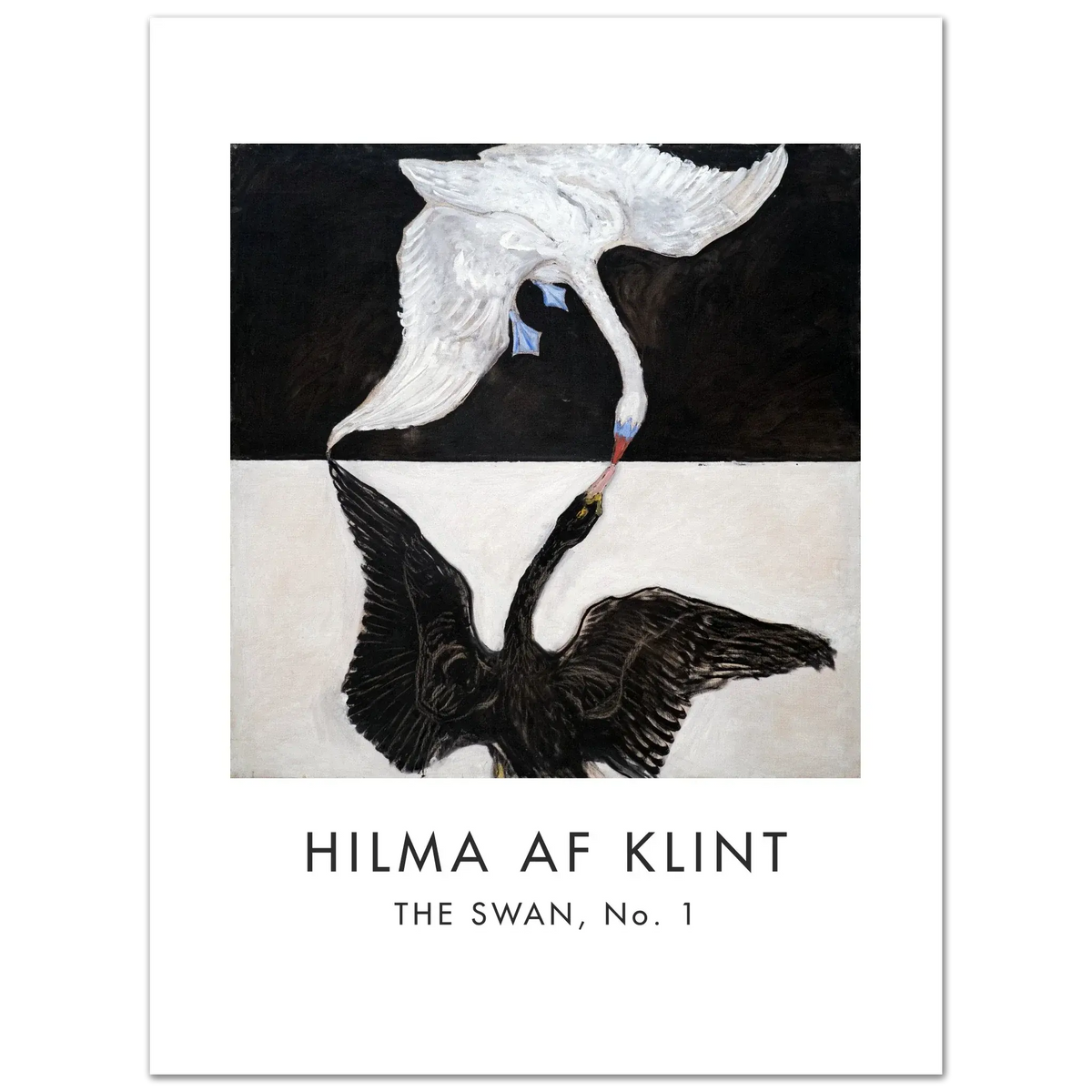 Hilma af Klint, The Swan No.1, 1915 art poster by Art-O-Rama Shop