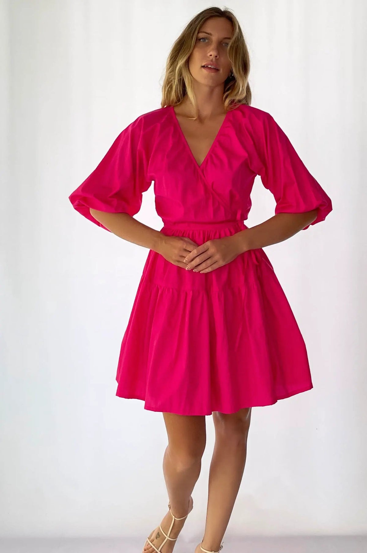 Honey Bunny Wrap Mini Dress (Sale) by ELF