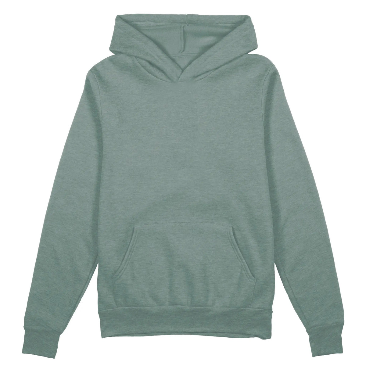 Unisex Plain Hoodie, Sage by Coloured Blanks