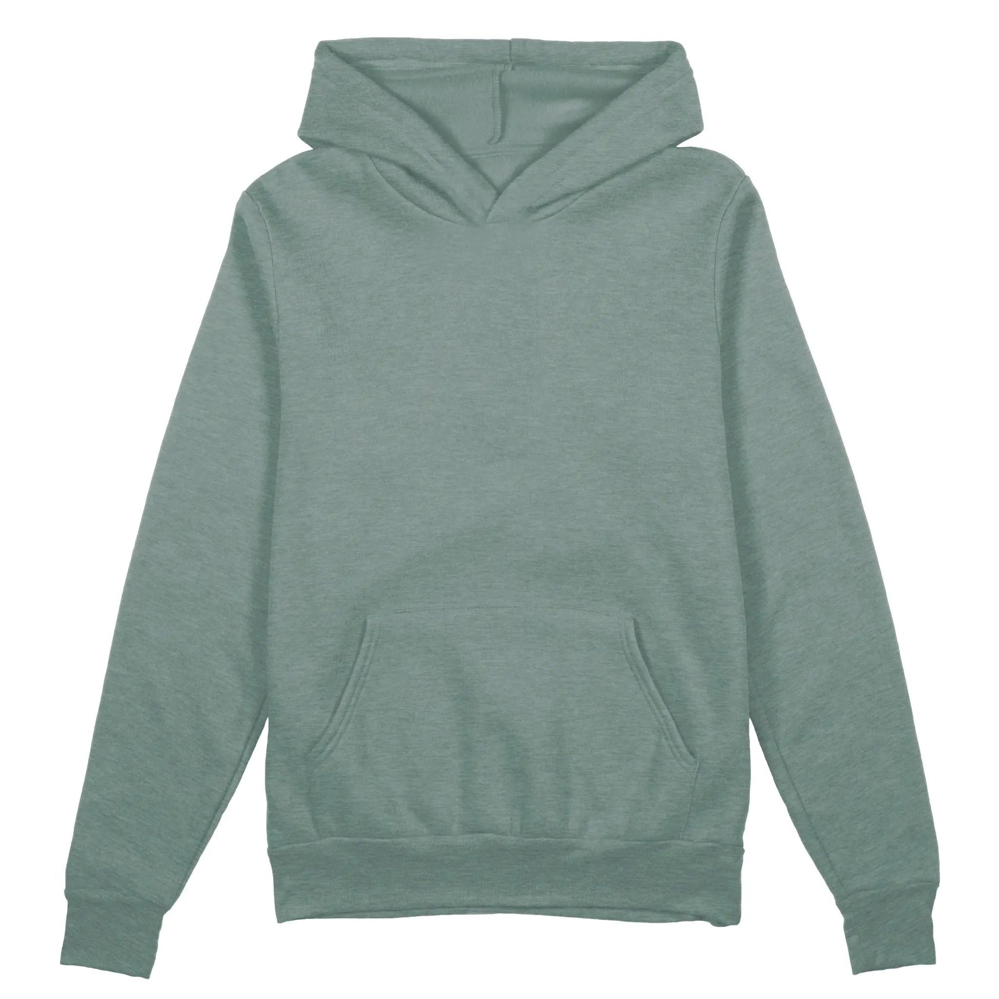 Unisex Plain Hoodie, Sage by Coloured Blanks