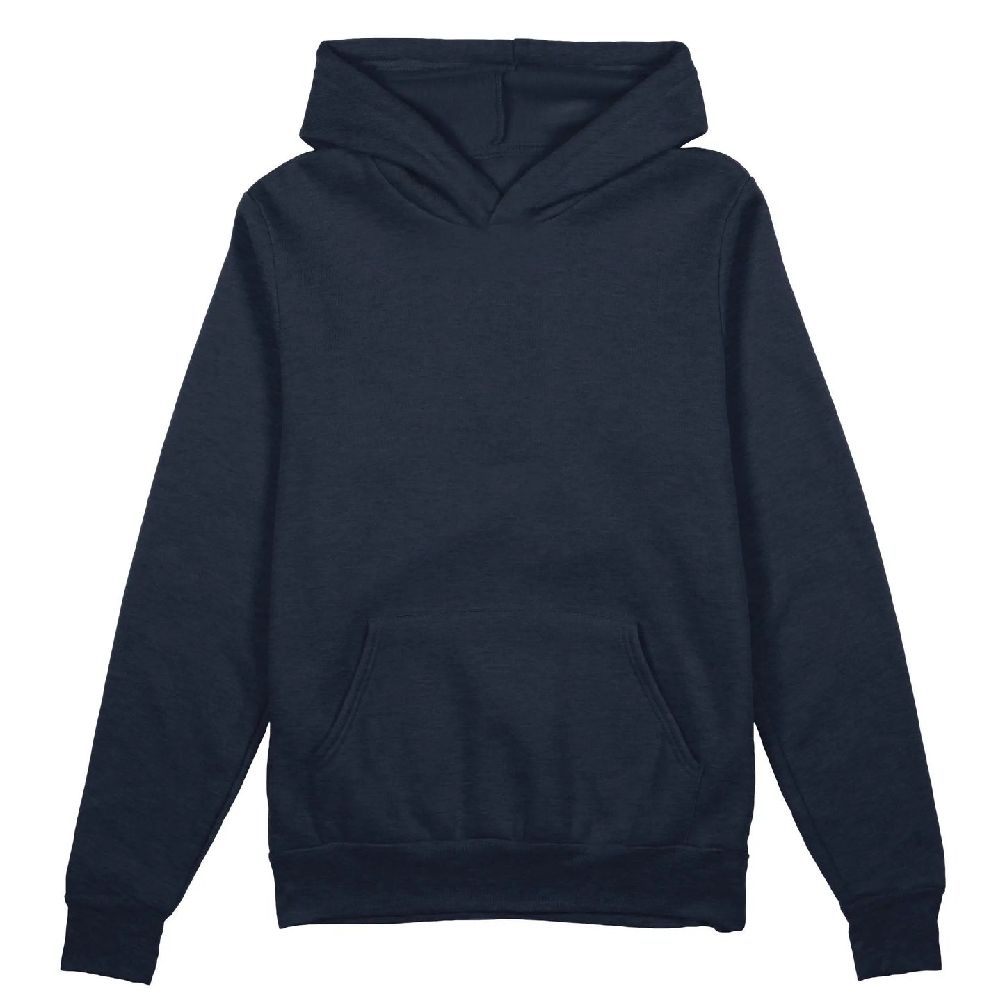 Unisex Plain Hoodie, True Navy by Coloured Blanks