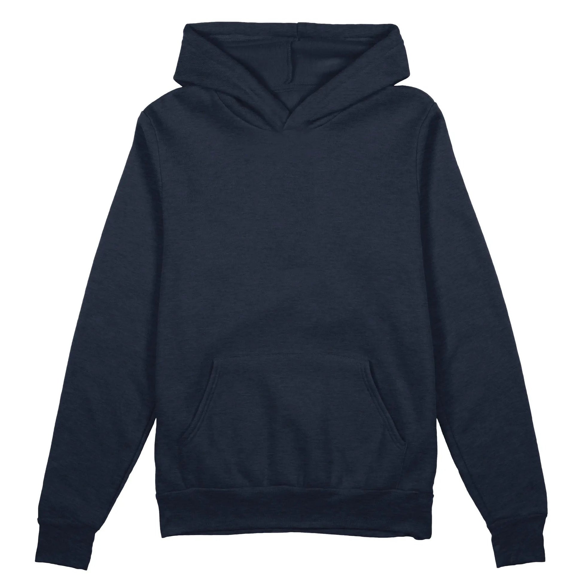 Unisex Plain Hoodie, True Navy by Coloured Blanks