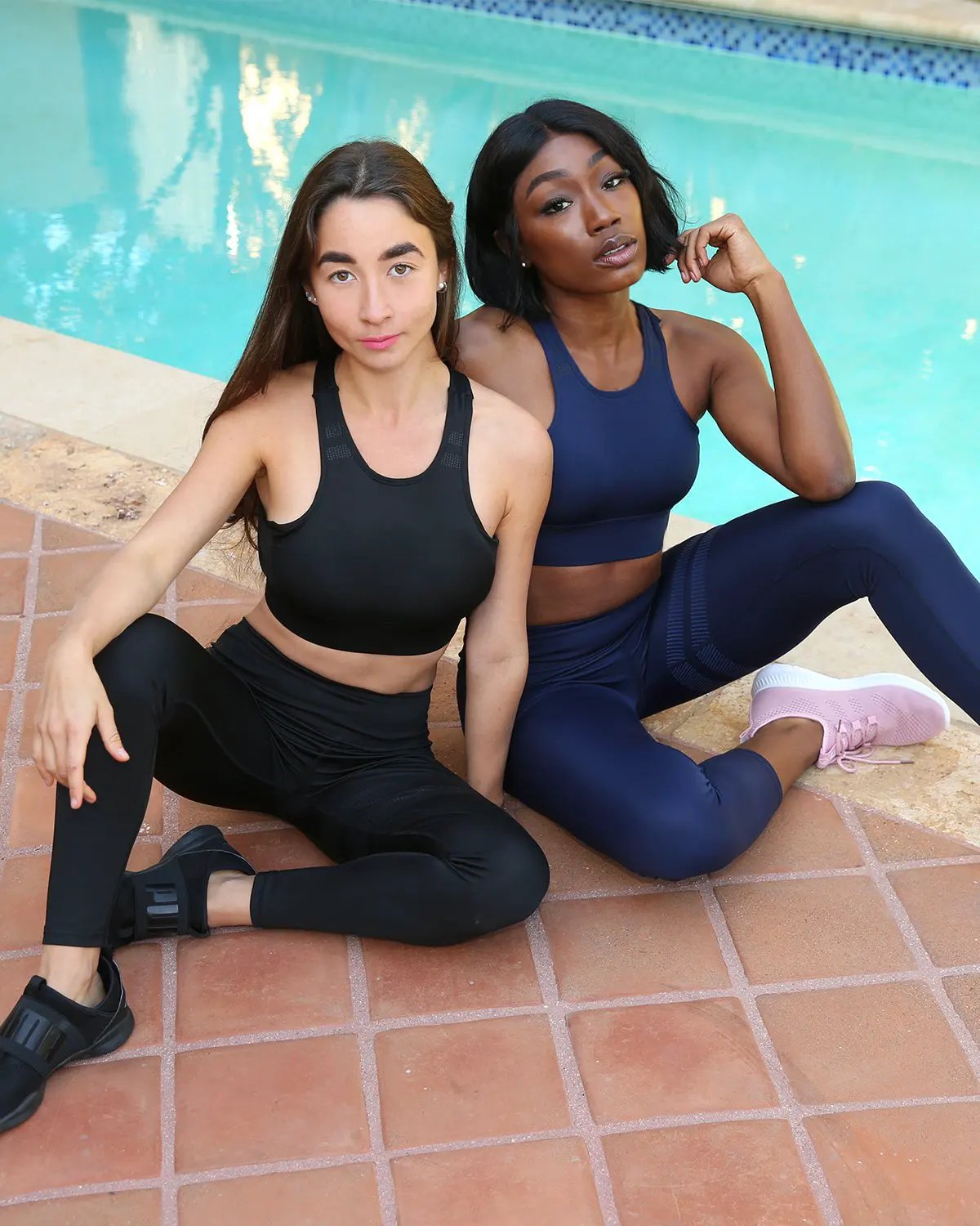 Ashton Sports Bra - Navy Blue by Savoy Active