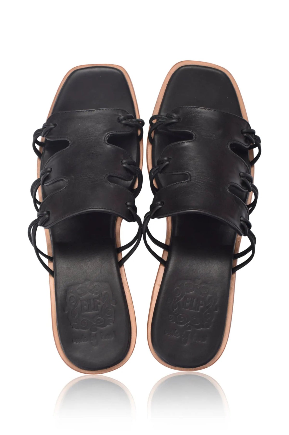 Ibiza Round Heel Mules by ELF