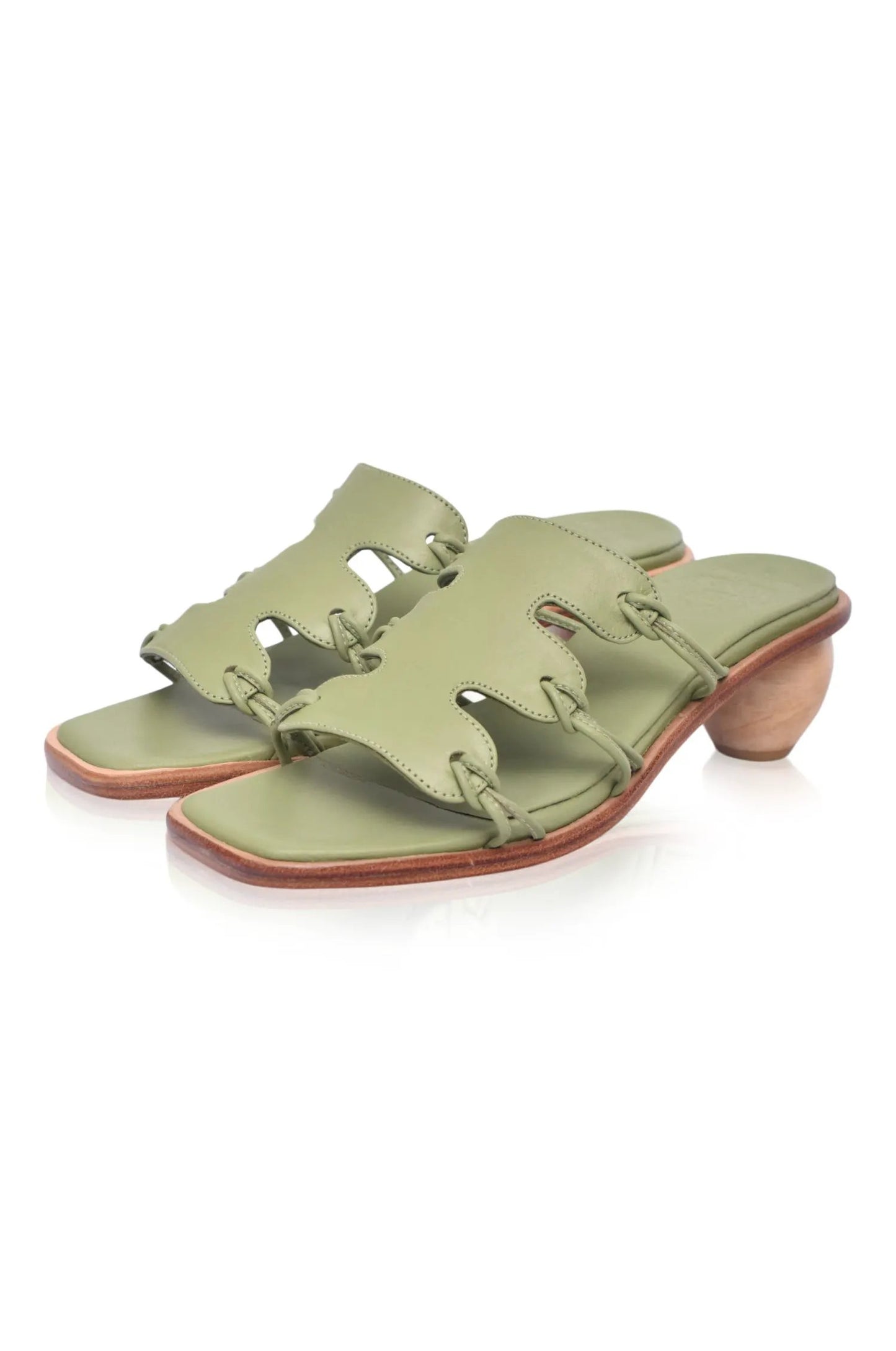 Ibiza Round Heel Mules by ELF