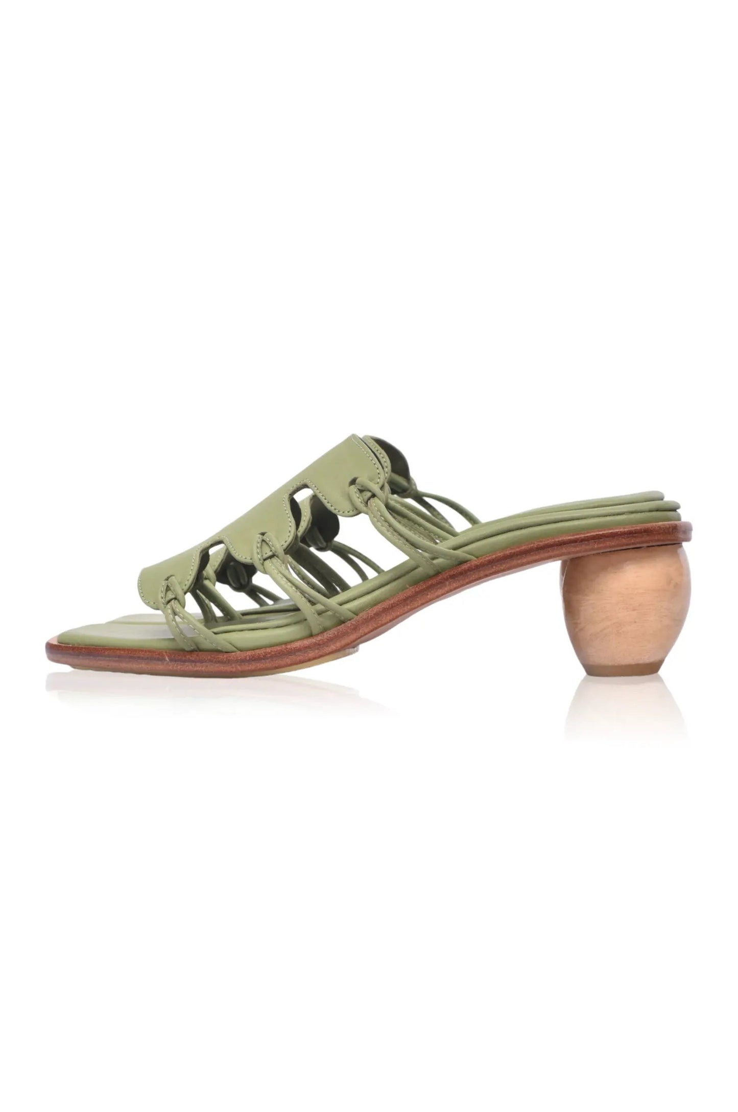 Ibiza Round Heel Mules by ELF