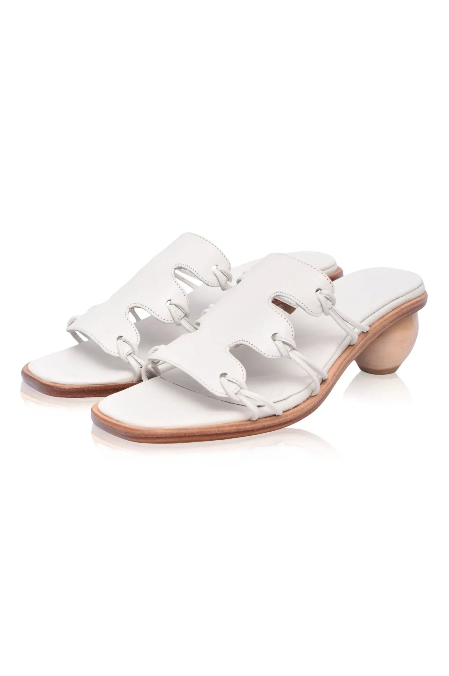 Ibiza Round Heel Mules by ELF