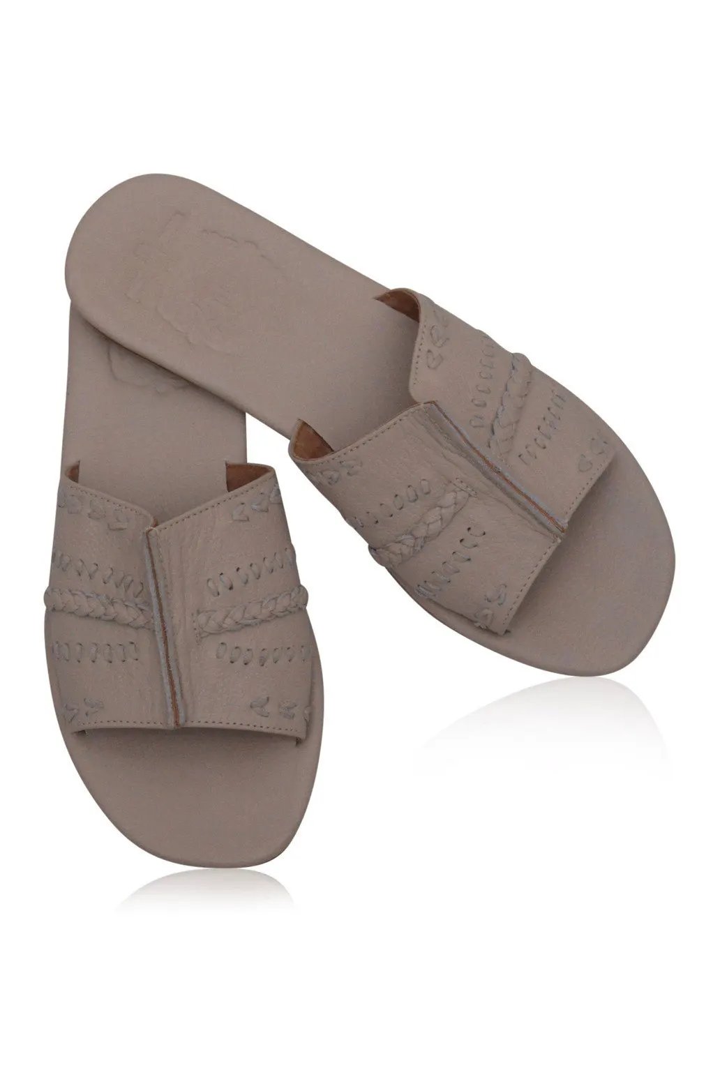 Dolce Vita Leather Slide Sandals by ELF