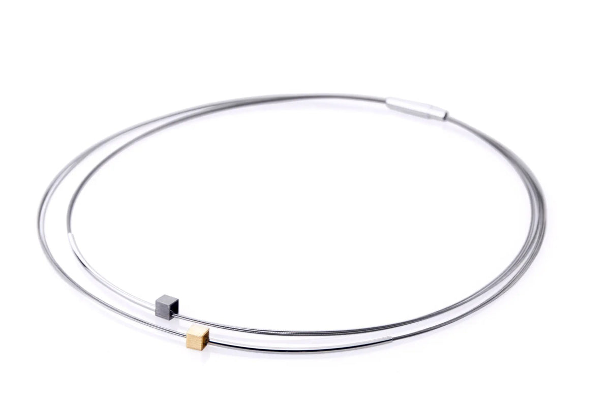 Gala Design Collier Monari Square Black J0228 by Jwls4u