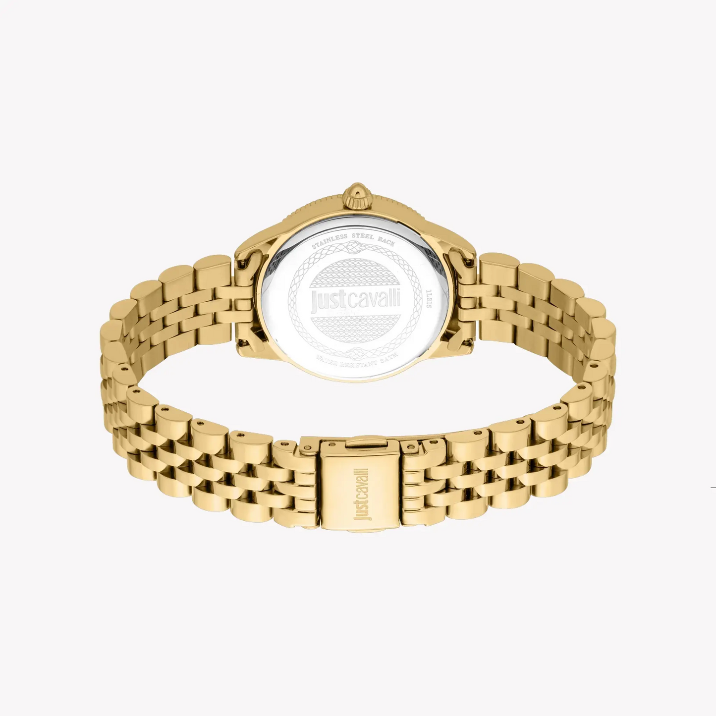 Just Cavalli Women's Gold Alloy Steel Watch, Silver Dial | Jc1l315m0055 by JUST CAVALLI