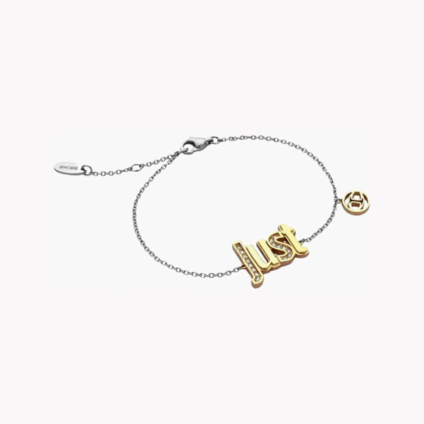 Just Cavalli Women's Silver Brass Bracelet, Bold Accessory | Jcbr00600400 by JUST CAVALLI