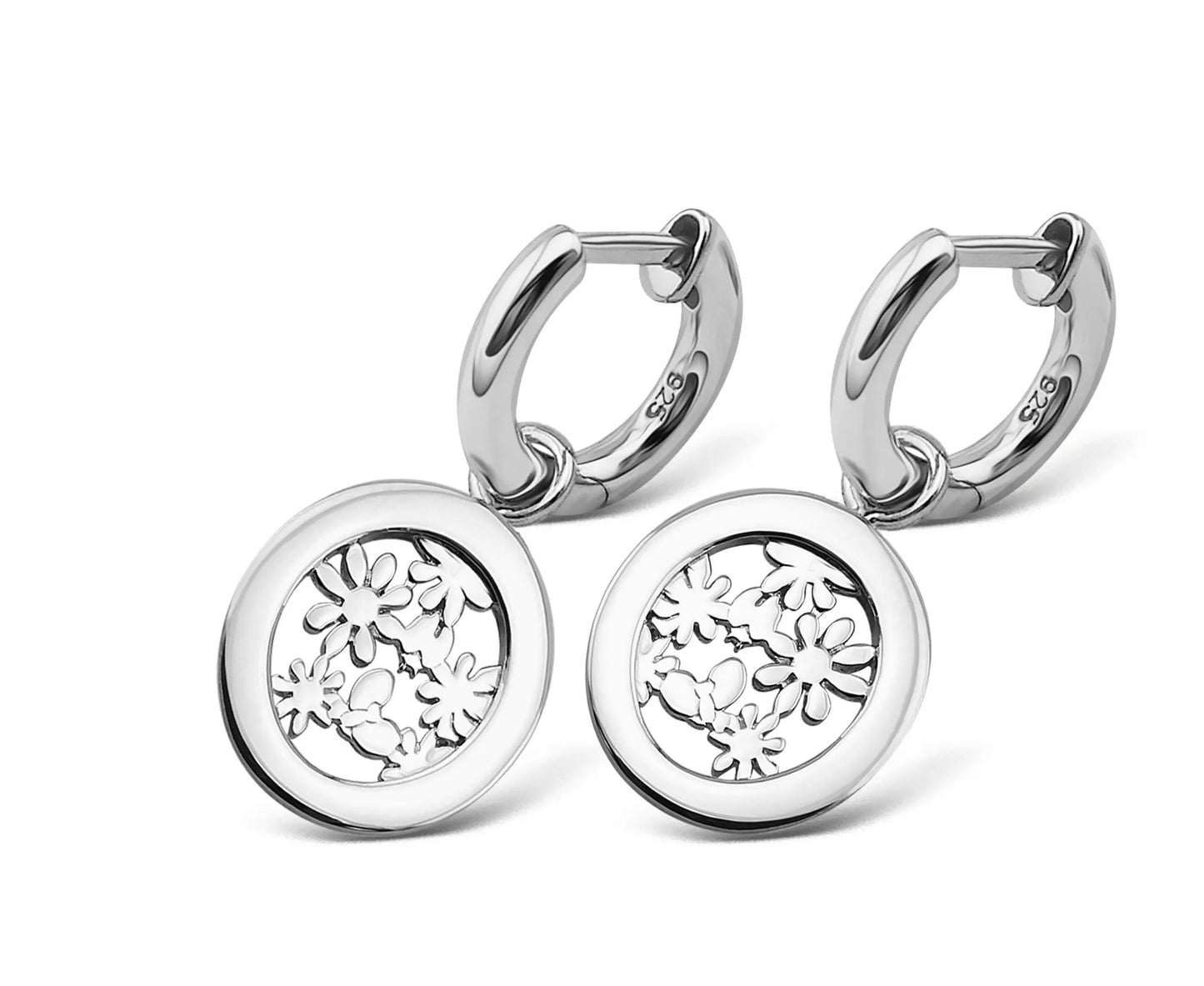 Oorringen met Secret Garden Zilver JE020S by Jwls4u