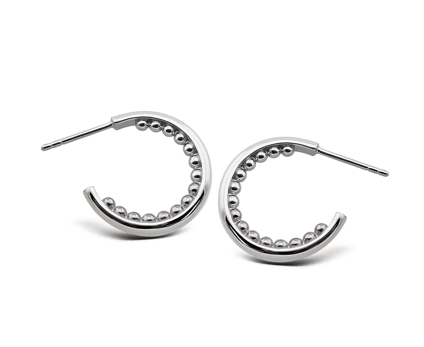Oorbellen met Balletjes Zilver JE026S by Jwls4u