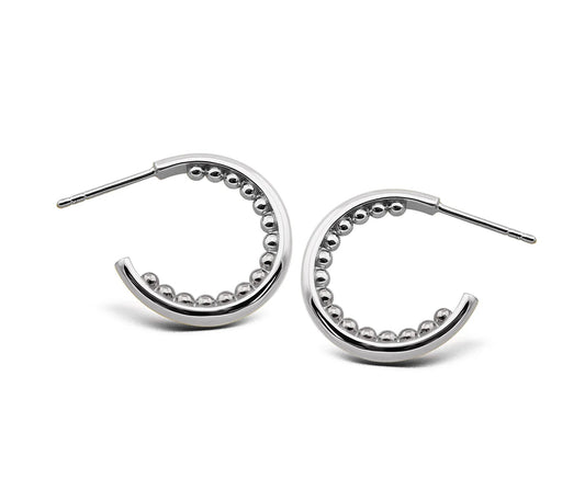 Oorbellen met Balletjes Zilver JE026S by Jwls4u