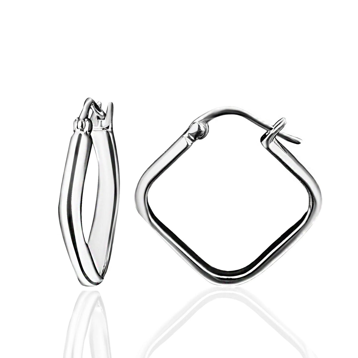 Oorbellen Boomerang Zilver JE052S by Jwls4u