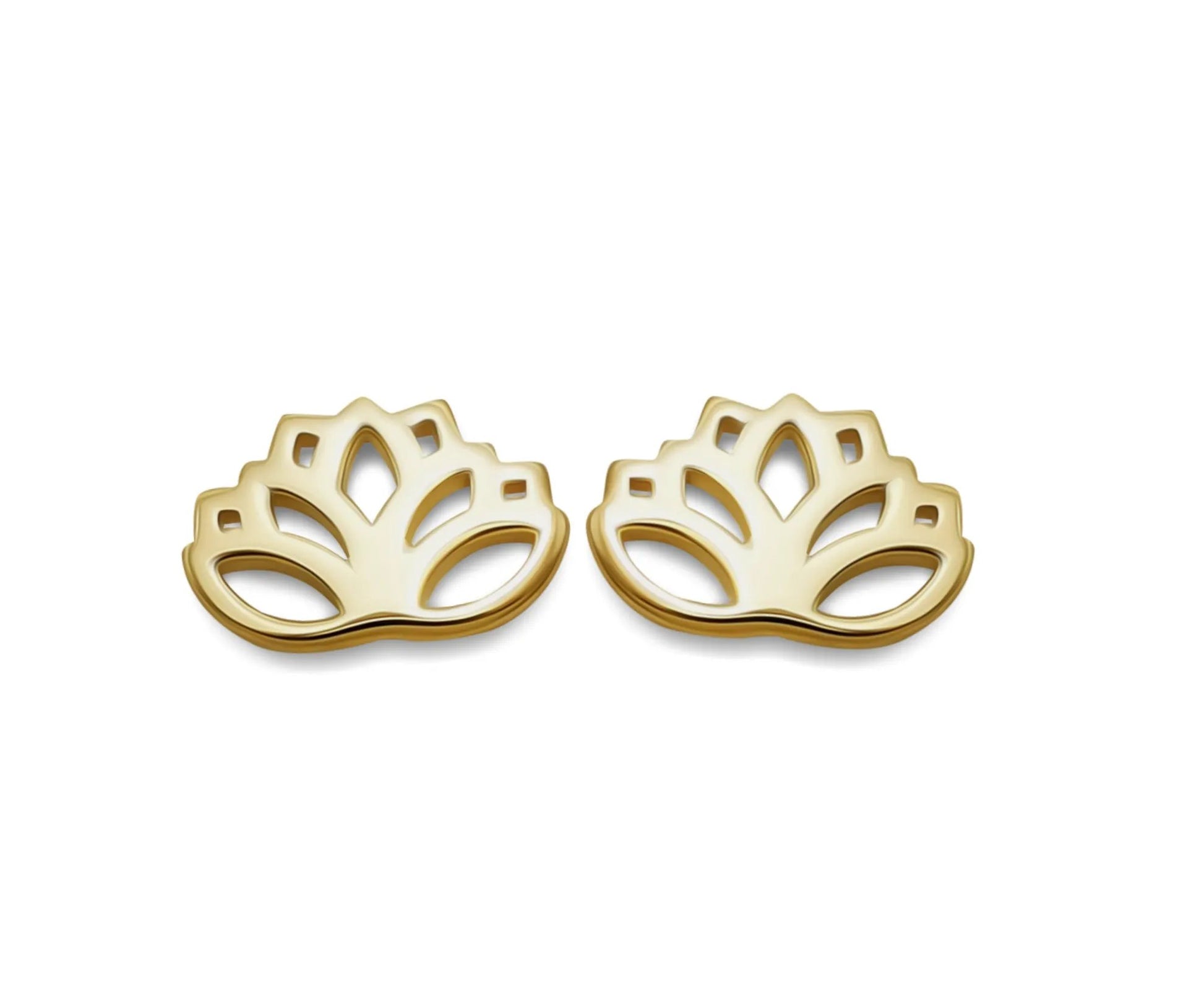 Oorbellen Lotus Goudkleur JE055G by Jwls4u