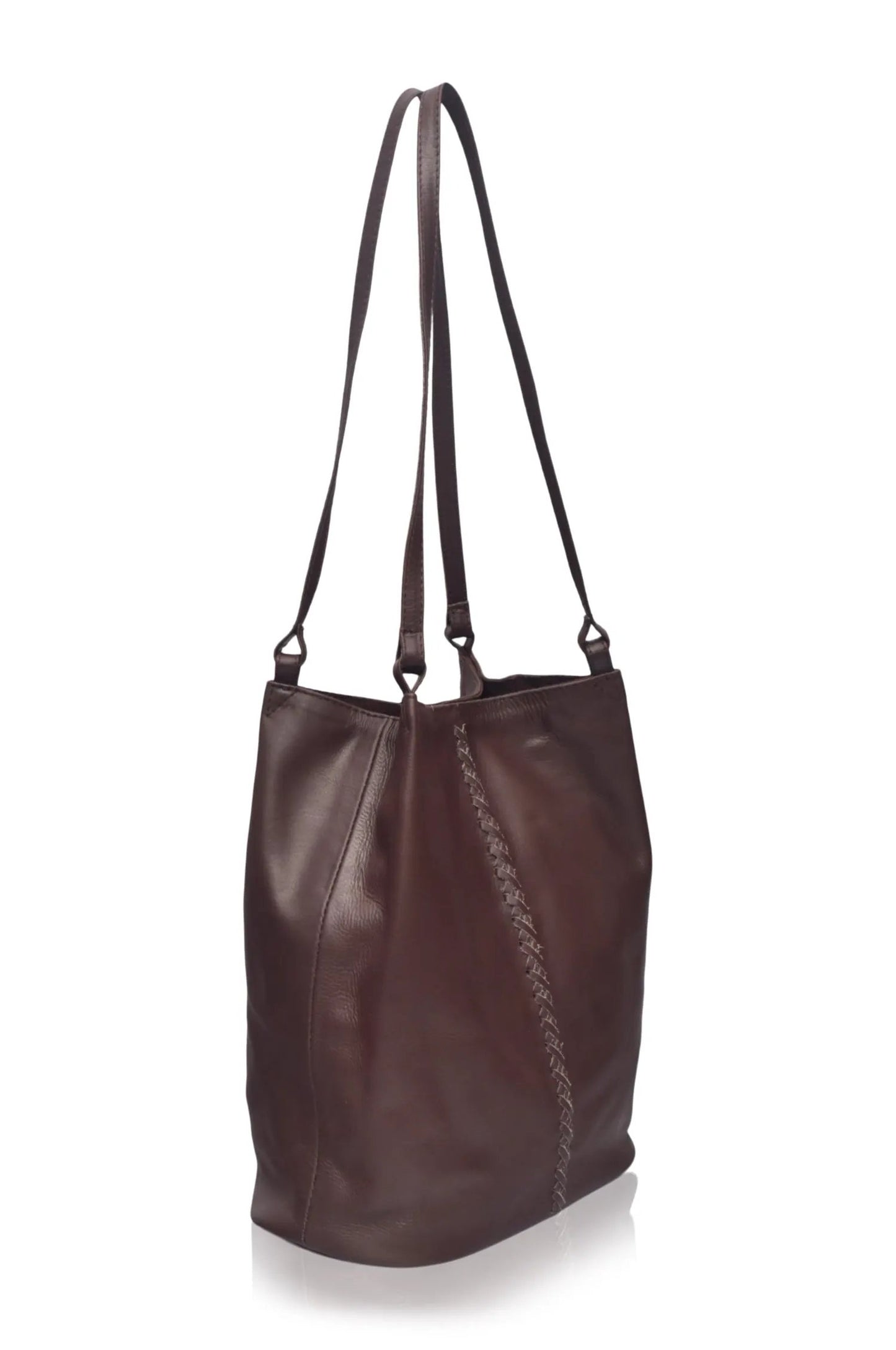 Janette Leather Shoulder Bag by ELF