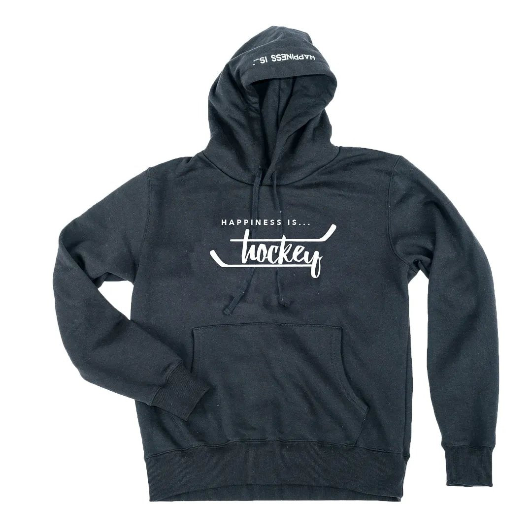 Unisex Hockey Hoodie, Jet Black by Hockey Collection