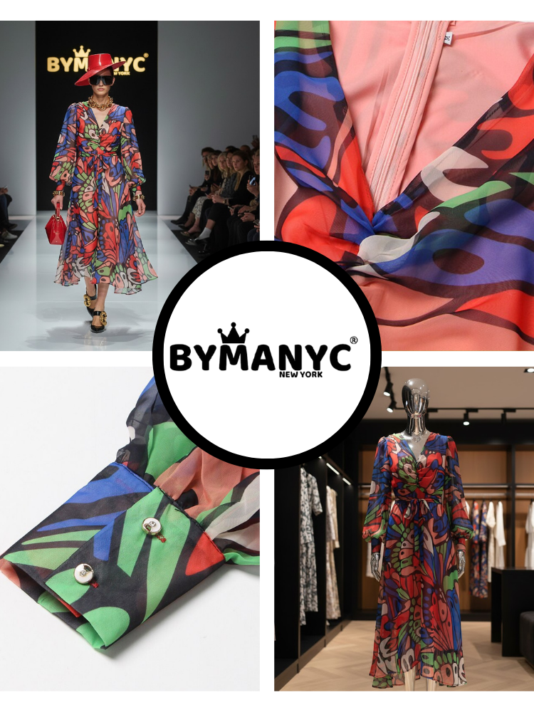 Kaleidoscope Butterfly Maxi • CHELSEA New Collection BYMANYC ® New York by BYMANYC ® New York