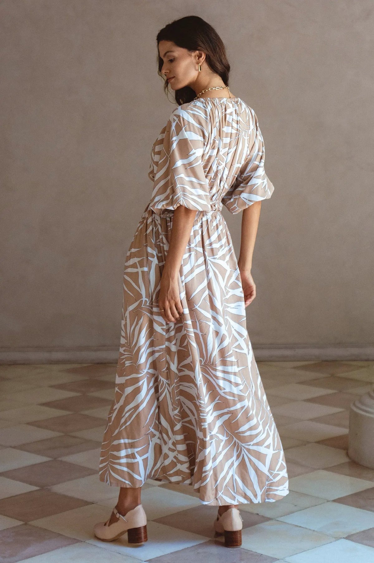 Kezas Rayon Maxi Dress by ELF