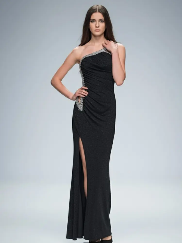 Long Black Evening Dress TURTLE BAY: Prêt-à-Porter Line BYMANYC ® New York by BYMANYC ® New York